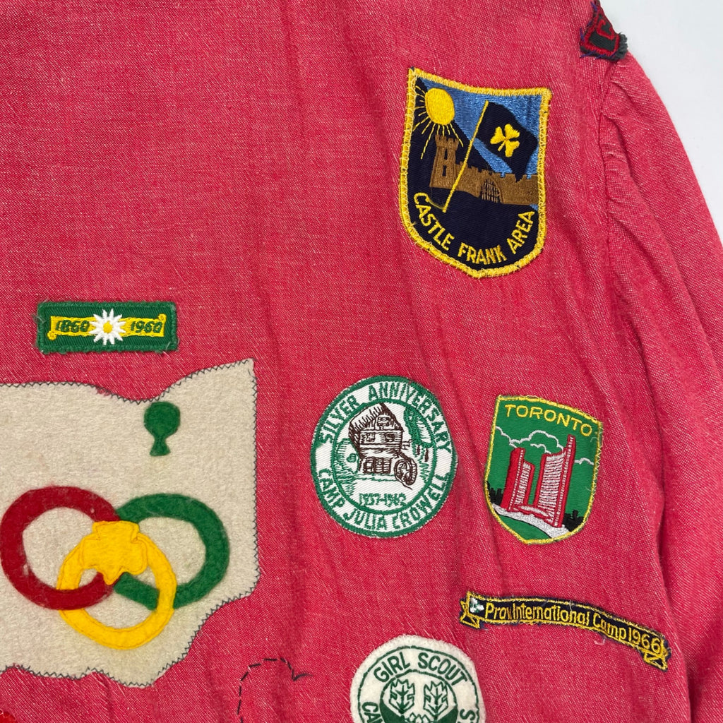 VINTAGE / ヴィンテージ ワッペンジップアップパーカー SIZE:FREE