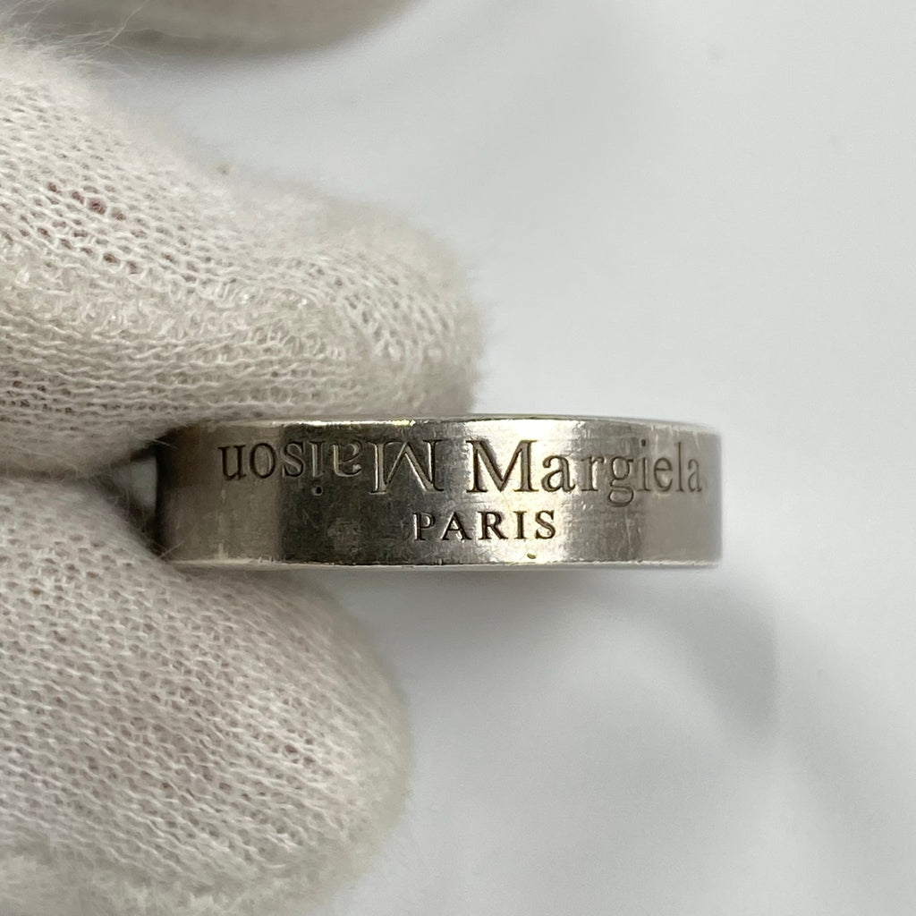 【クリーニング済】 Maison Margiela メゾンマルジェラ / Reverse Logo Ring リバースロゴ リング SIZE：20号