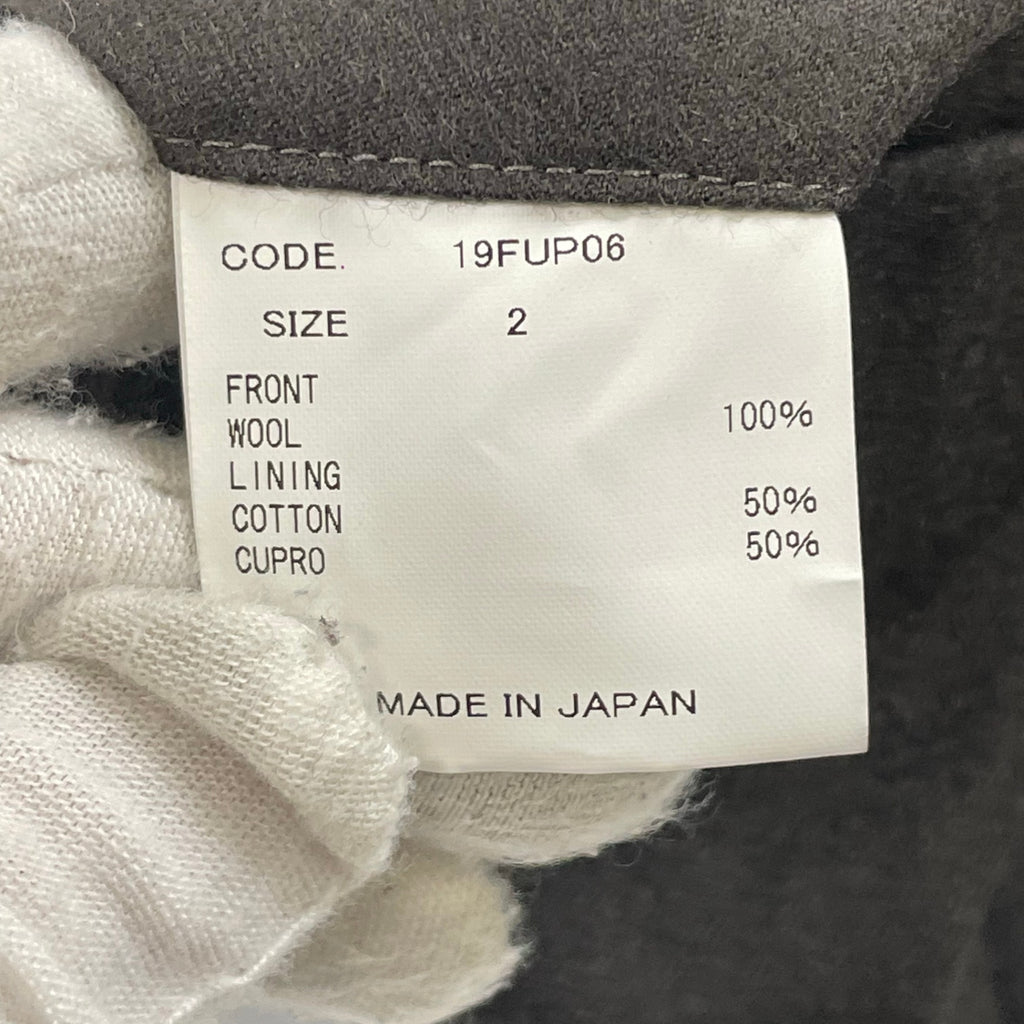 URU / WOOL EASY PANTS 参考定価：30,000程度 SIZE:2