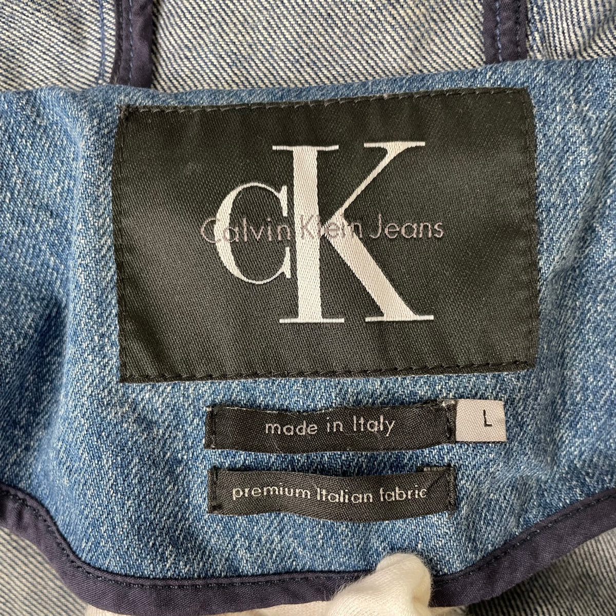 ck Calvin Klein Jeans / フーデッドデニムコート 参考定価：58,000程度 SIZE:L
