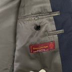 Ermenegildo Zegna エルメネジルドゼニア / TROFEO600 ウール×シルク セットアップスーツ 百貨店仕立て 本切羽 SIZE:L程度