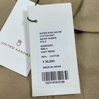 AURALEE / Super High Gauge Cotton knit Short Sleeve polo 未使用品 参考定価：32,000+tax SIZE:3