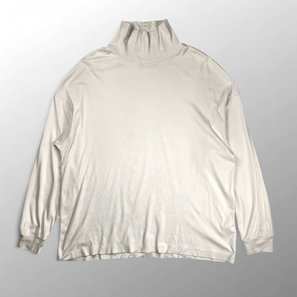 MAISON SPECIAL メゾンスペシャル / LOTUSウルトラファインフライスプライムオーバータートルネックロングカットソー 参考定価：10,000+tax SIZE:02(L程度)