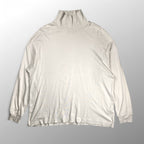 MAISON SPECIAL メゾンスペシャル / LOTUSウルトラファインフライスプライムオーバータートルネックロングカットソー 参考定価：10,000+tax SIZE:02(L程度)