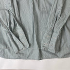 EURO VINTAGE / 40sフレンチドレスグランパシャツ マチ付 SIZE:16 1/2(L程度)