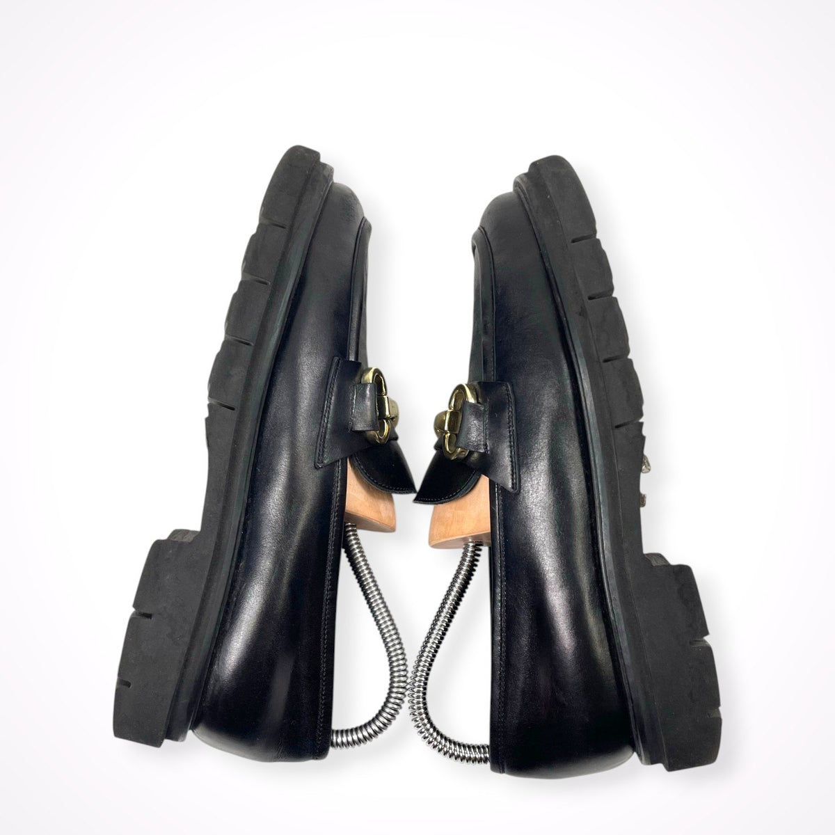 LUCA GROSSI / ボリュームソール ビットローファー 参考定価：37,000+tax SIZE:37 1/2