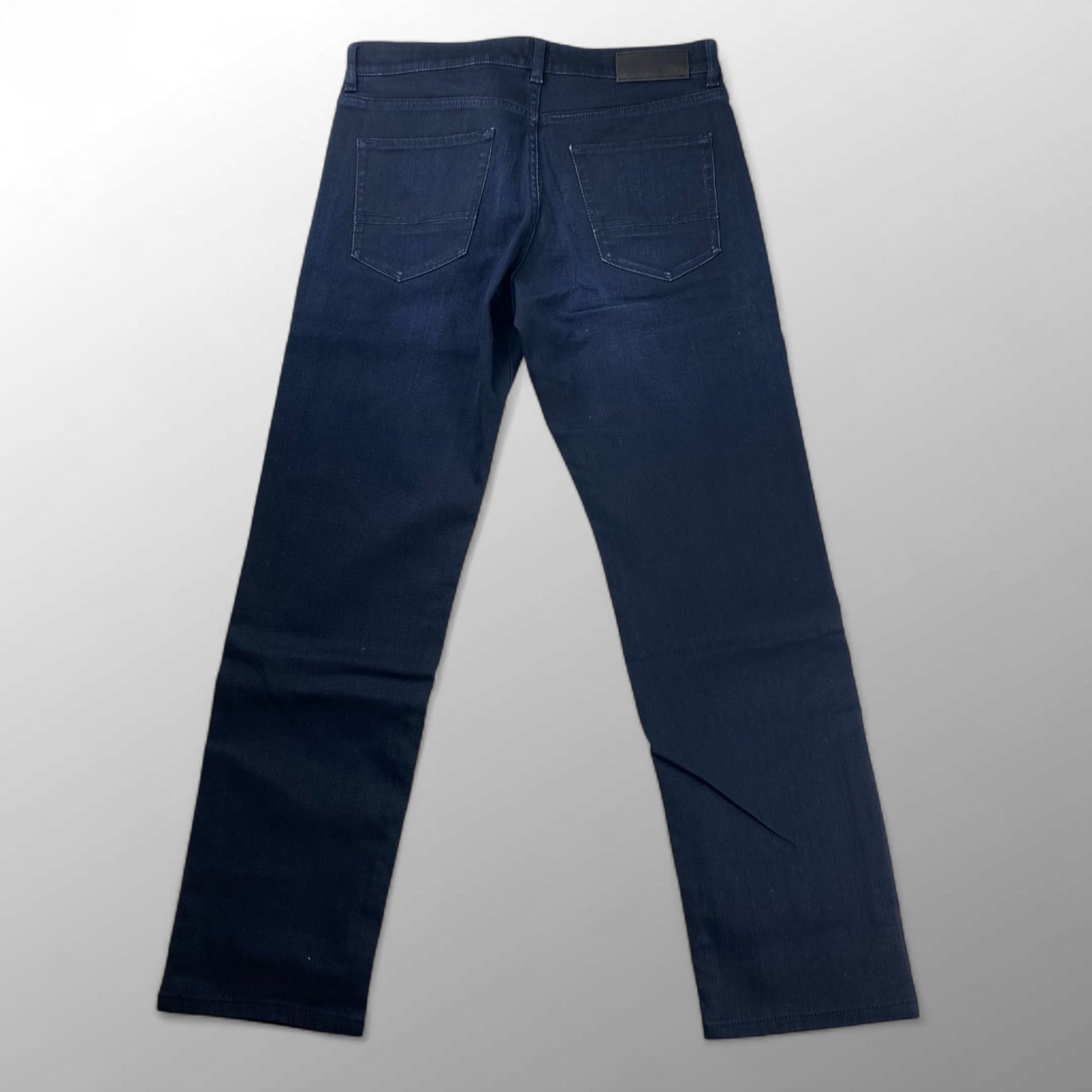 BOSS HUGO BOSS ボス ヒューゴボス / テーパード ストレッチ デニムパンツ デニムの名門Candiani社製 SIZE：W33 L32