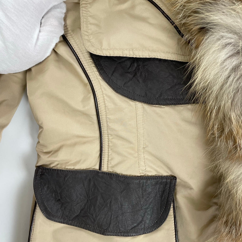 APRIO / フォックスファーコート タグ付 参考定価：360,000 SIZE：46
