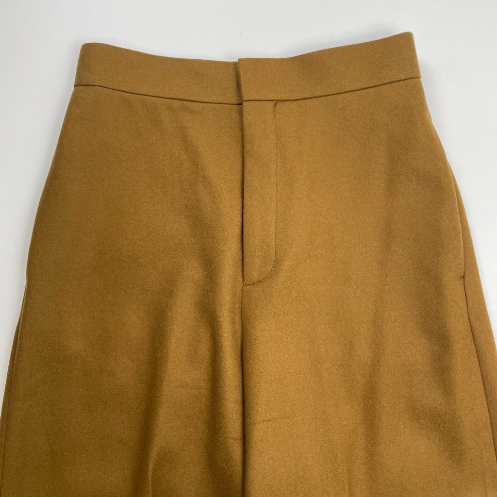 ENFOLD エンフォルド / ラムウールワイドパンツ ブラウン 参考定価：36,000+tax SIZE:38