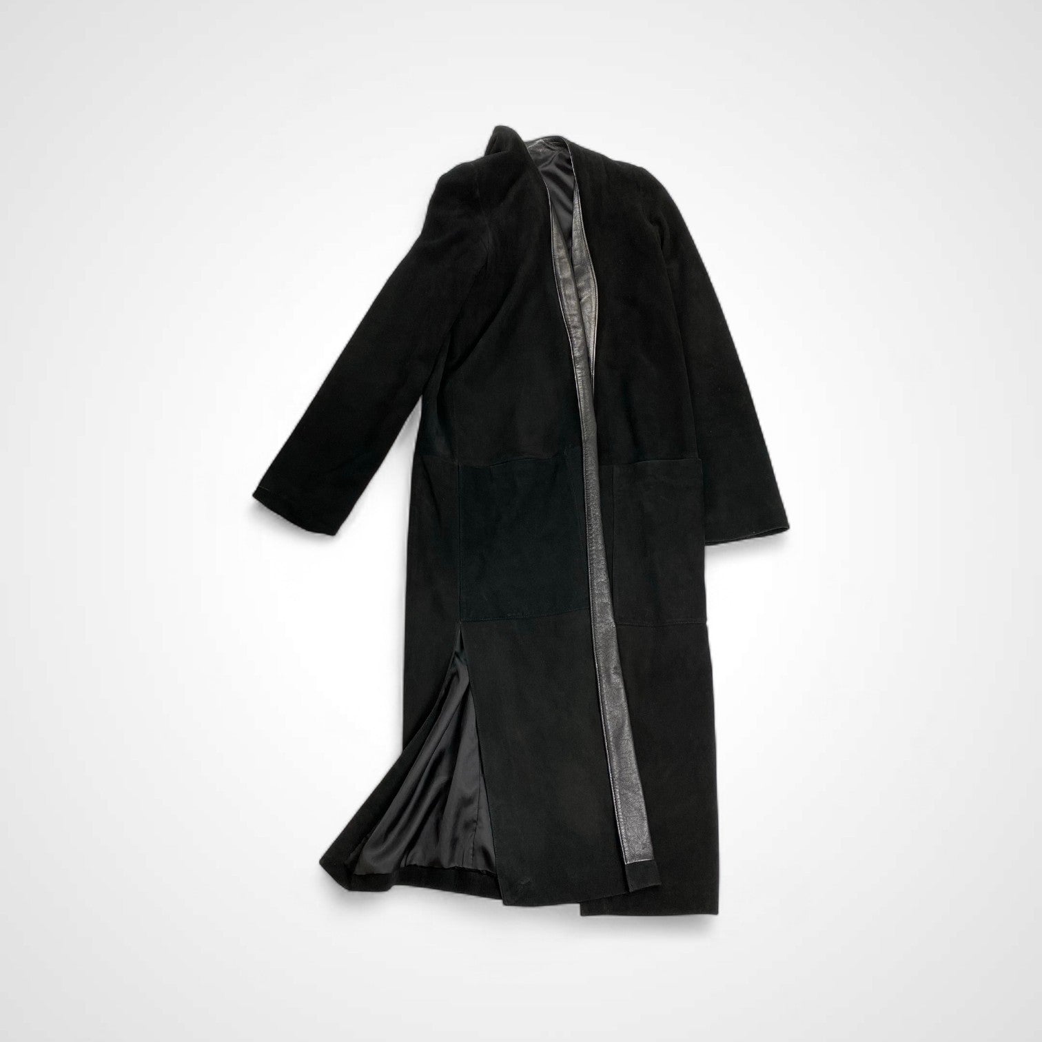 Ron Herman ロンハーマン / レザーガウンコート カーディガン スウェード 参考定価：70,000程度 SIZE：XS