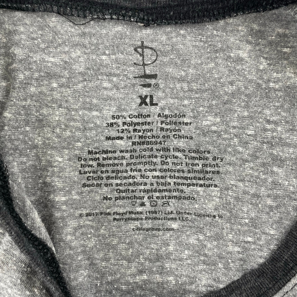 PINK FLOYD / オフィシャル 「狂気」ラグランカットソー SIZE:XL