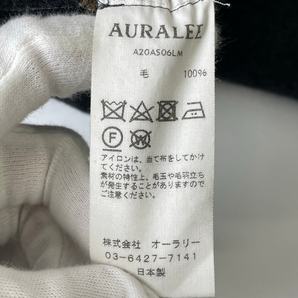 AURALEE / LIGHT MELTON LONG SKIRT 参考定価：48,000+tax SIZE:0