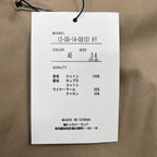 MACPHEE マカフィー / コットンギャバジントレンチコート 未使用品 参考定価：63,000+tax SIZE:34