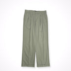 DOCKERS / 古着2タックコットンパンツ グリーン SIZE:W34