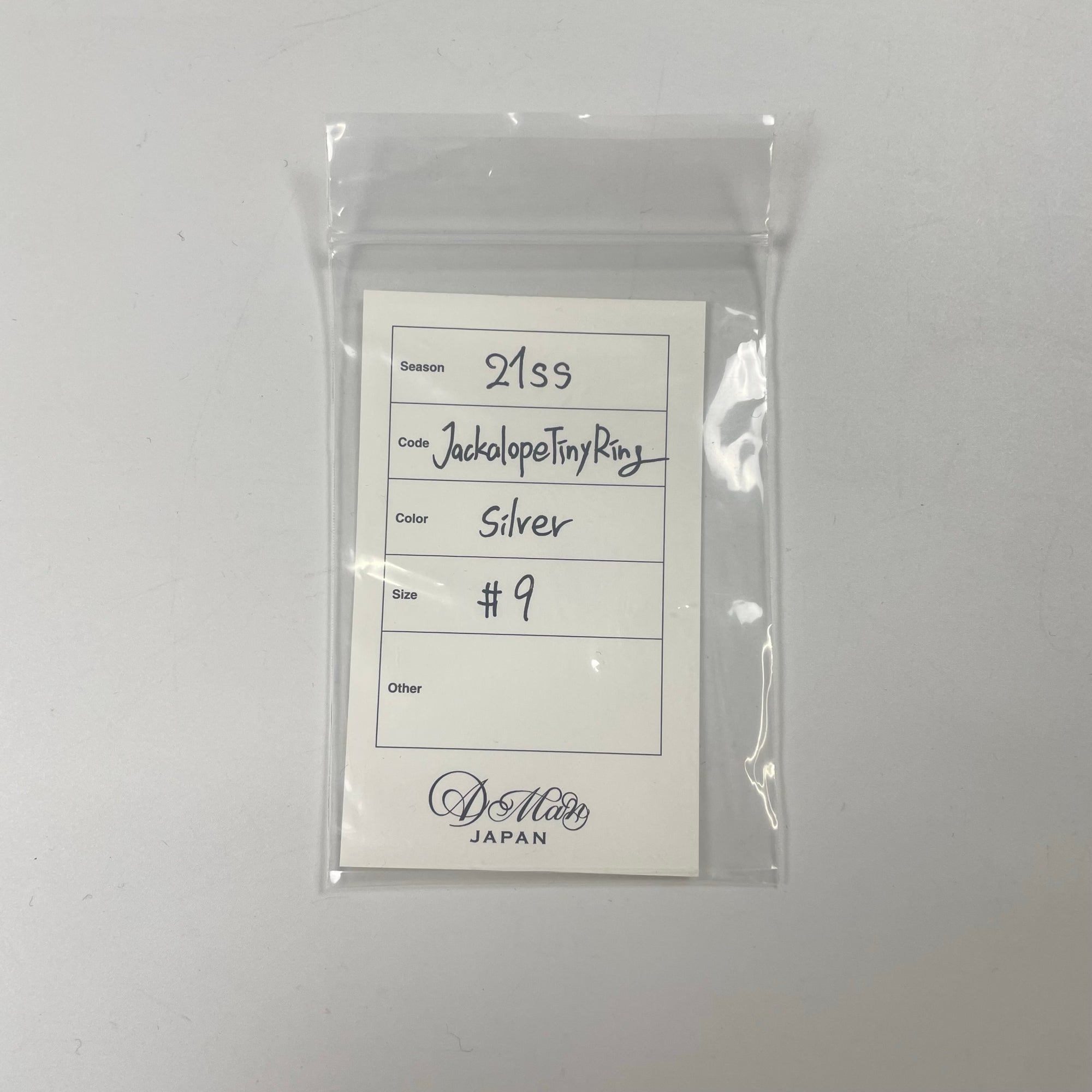 AMAN JAPAN エイエムエーエヌ / Jackalope Tiny Ring SIZE：8号