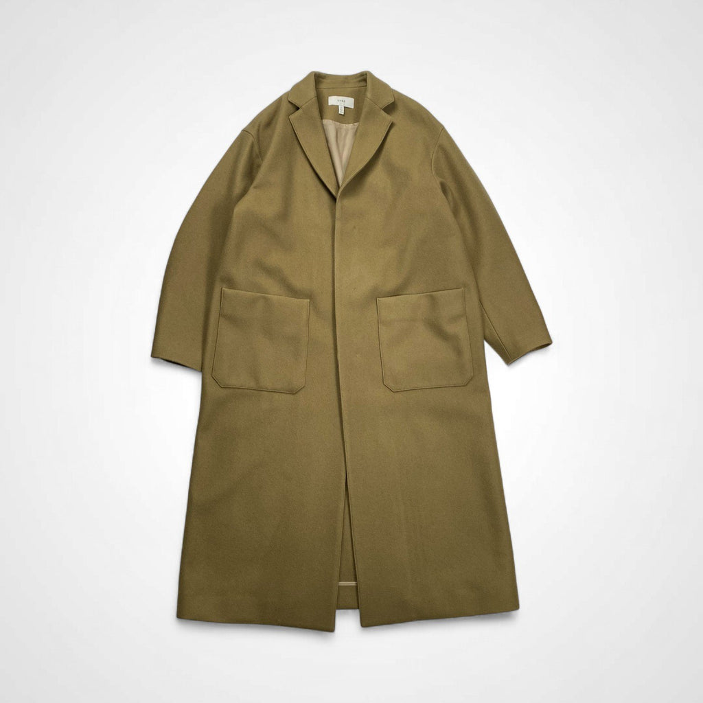 HYKE ハイク / ウールショップコート モスグリーン 参考定価：68,000+tax SIZE:2