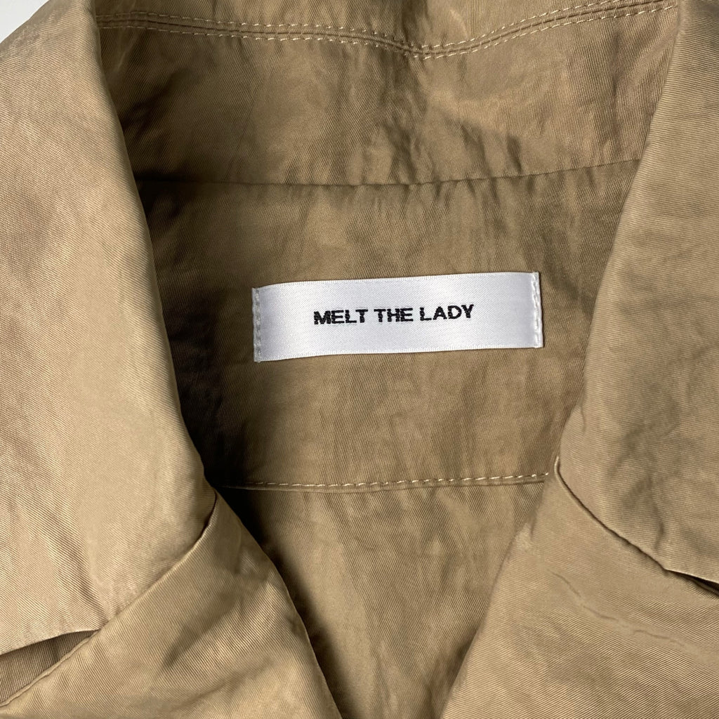 MELT THE LADY メルト ザ レディ / ヘビーウエイトブラウス 参考定価：17,800+tax  SIZE:FREE