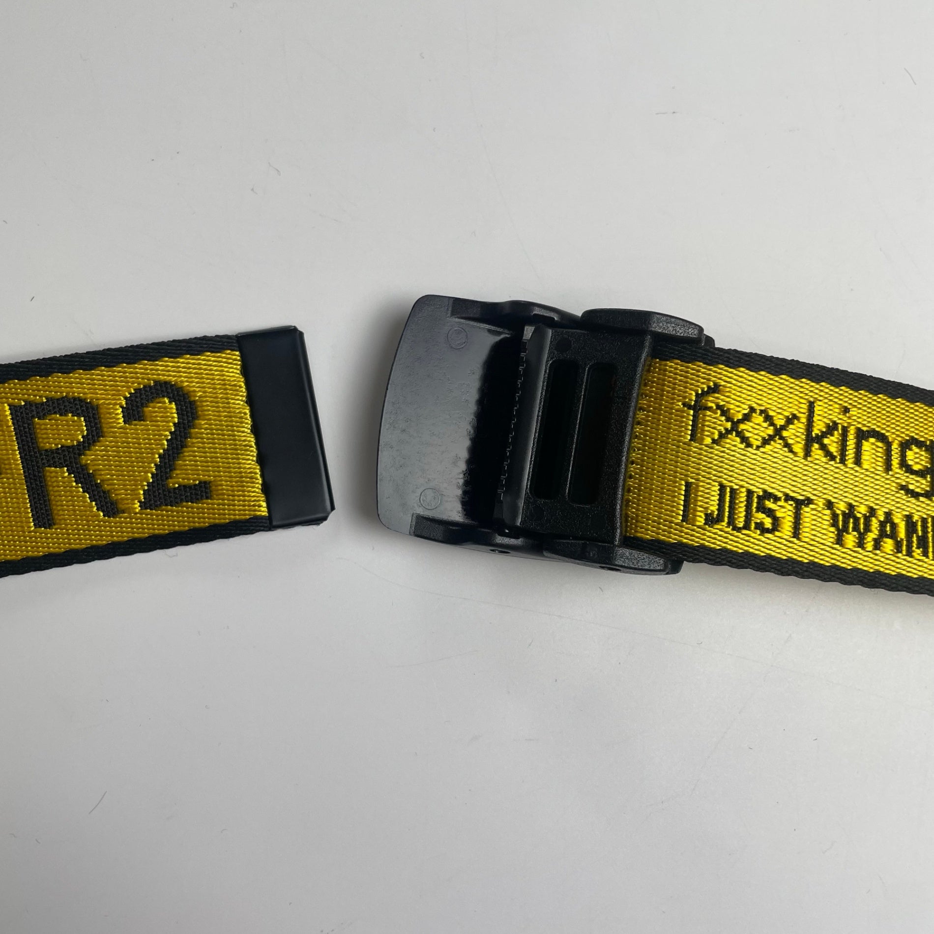 FR2 エフアールツー / ガチャベルト 極美品 イエロー×ブラック 参考定価：12,000程度