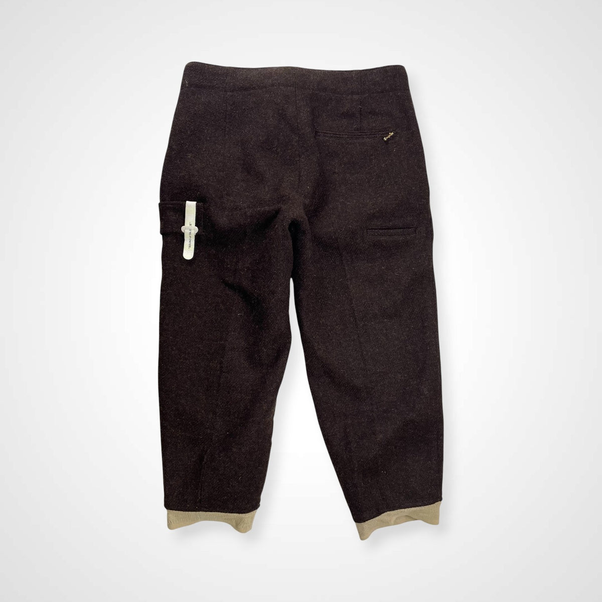 MOUNTAIN RESEARCH マウンテンリサーチ / 11AW 「Skier」パンツ ツイードクロップド ブラウン SIZE:M