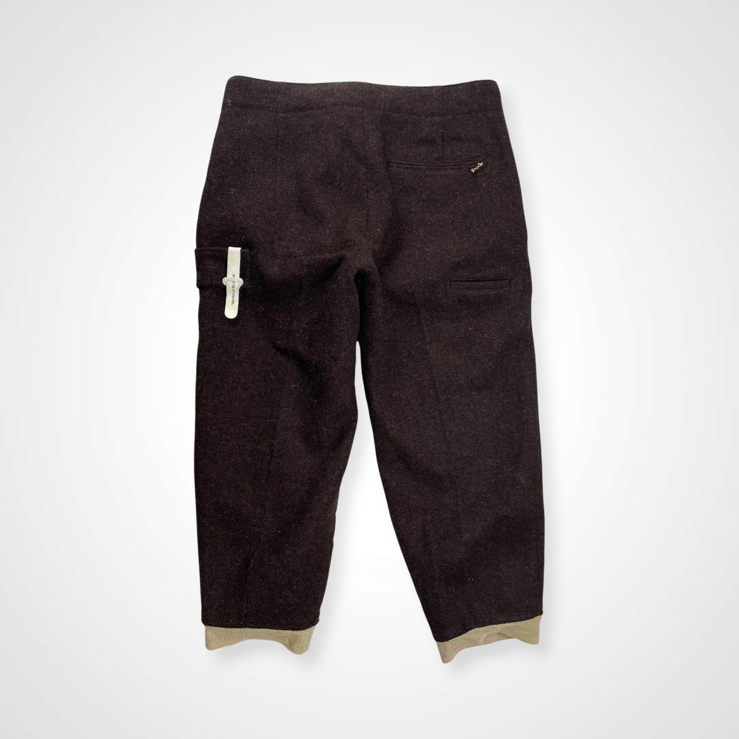 MOUNTAIN RESEARCH マウンテンリサーチ / 11AW 「Skier」パンツ ツイードクロップド ブラウン SIZE:M