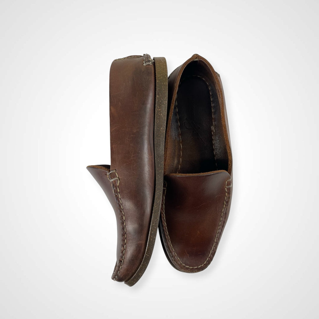 RANCOURT × BEAMS PLUS ランコート ビームスプラス / レザーローファー Collarless Venetian Loafer Chromexcel 参考定価：50,000+tax SIZE:7(実質サイズ26.5-27cm程度)