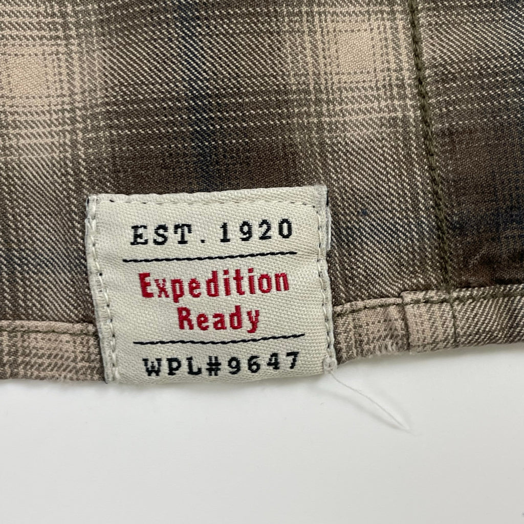 Eddie Bauer / シャドーチェックコットンシャツ SIZE:M