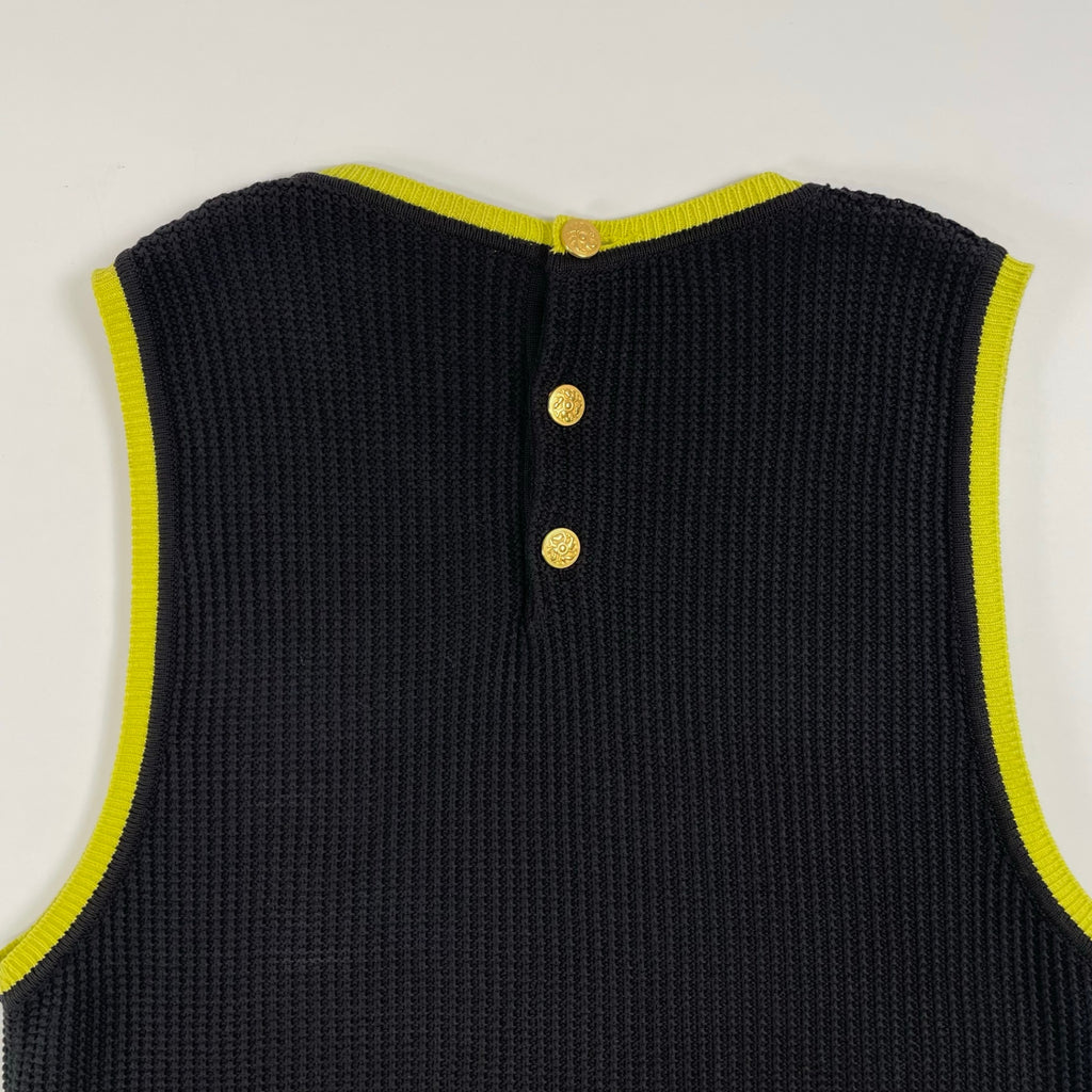 Salvatore Ferragamo / VINTAGE コットンノースリーブニット SIZE:M
