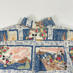 MICKEY MOUSE × reyn spooner / 90s ディズニーグラフィックアロハシャツ SIZE:L