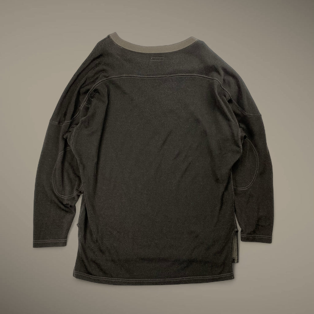 【ユニセックス】 PHIGVEL フィグベル / FOOTBALL LS TOP ニット カットソー PMAJ-CL04 中目黒 SIZE:0