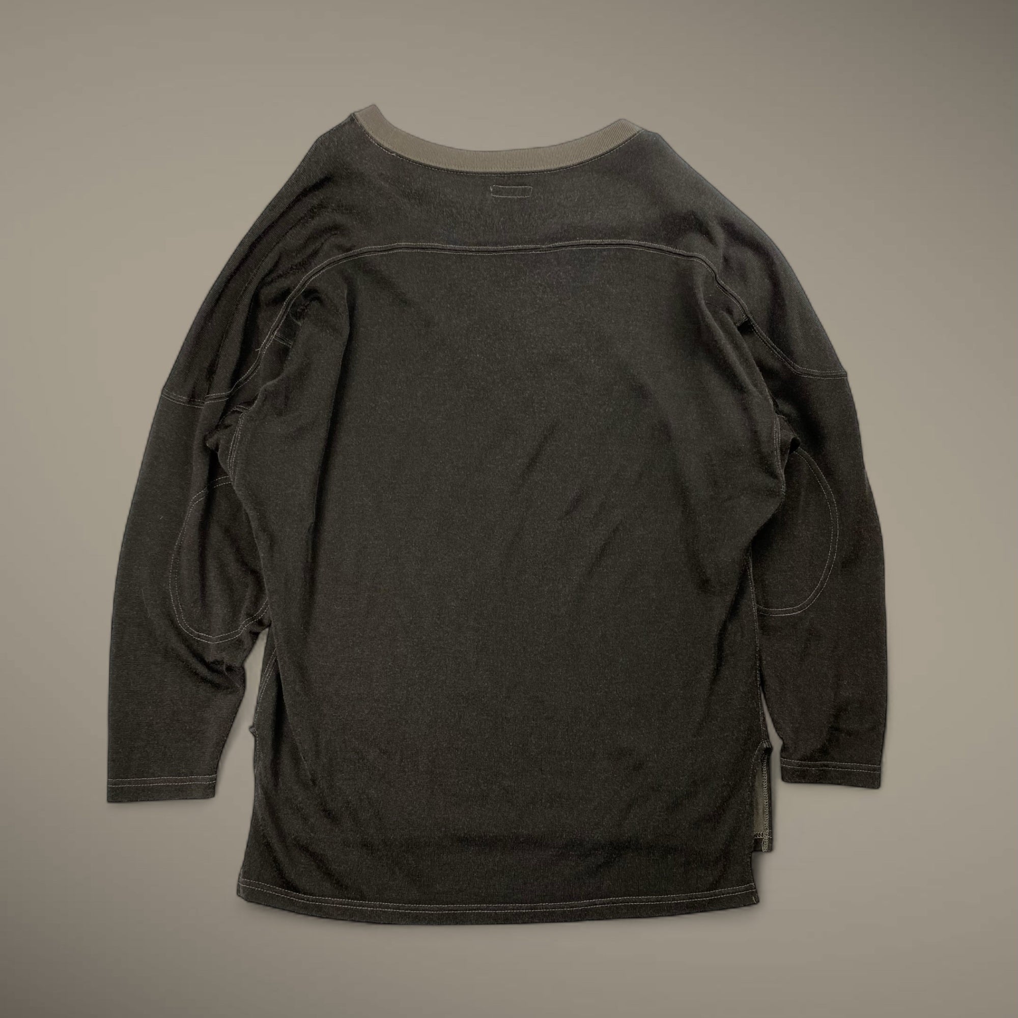 【ユニセックス】 PHIGVEL フィグベル / FOOTBALL LS TOP ニット カットソー PMAJ-CL04 中目黒 SIZE:0