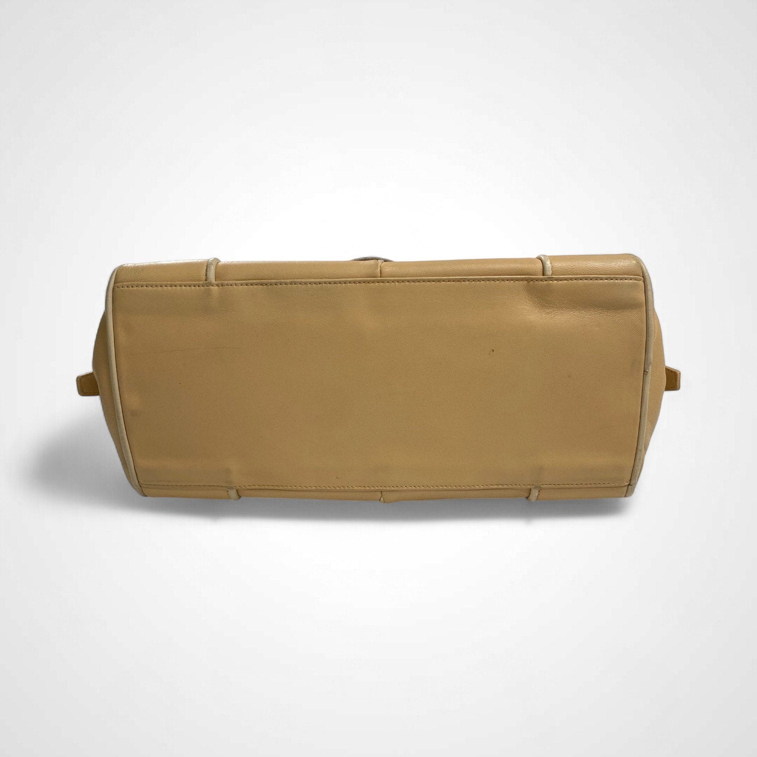 LOEWE ロエベ / ミニボストンハンドバッグ ラムレザー ベージュ