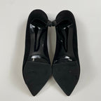 SEVEN TWELVE THIRTY / コンビパンプス ブラック 参考定価：28,000程度 SIZE：24.5cm