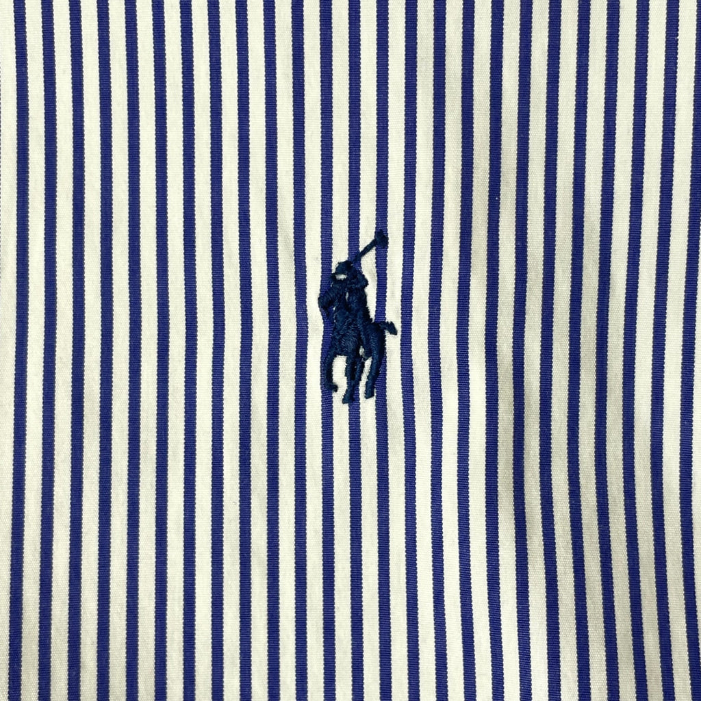 Ralph Lauren / ボタンダウン ストライプシャツ 参考定価：18,000程度 SIZE:L