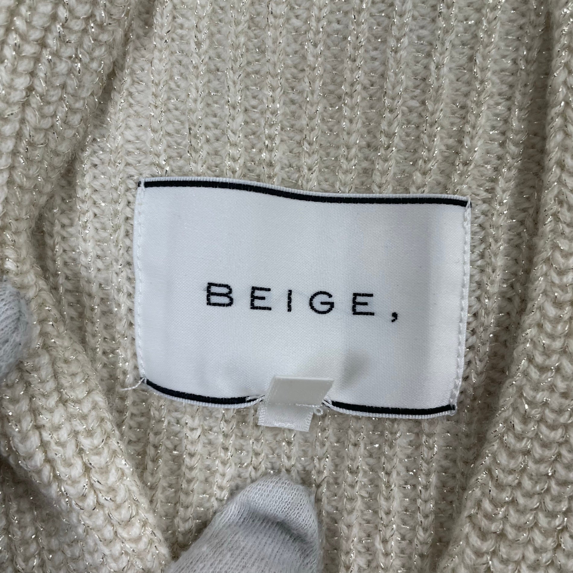 BEIGE. / LILYプルオーバーニット 参考定価：36,000+tax SIZE:4