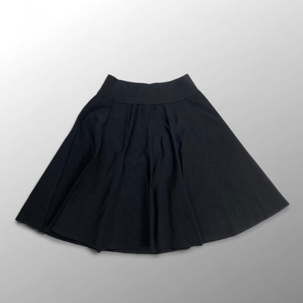 seed HARITAGE シード ヘリテージ / ニットミニスカート ブラック オーストラリア発 参考定価：12,000程度