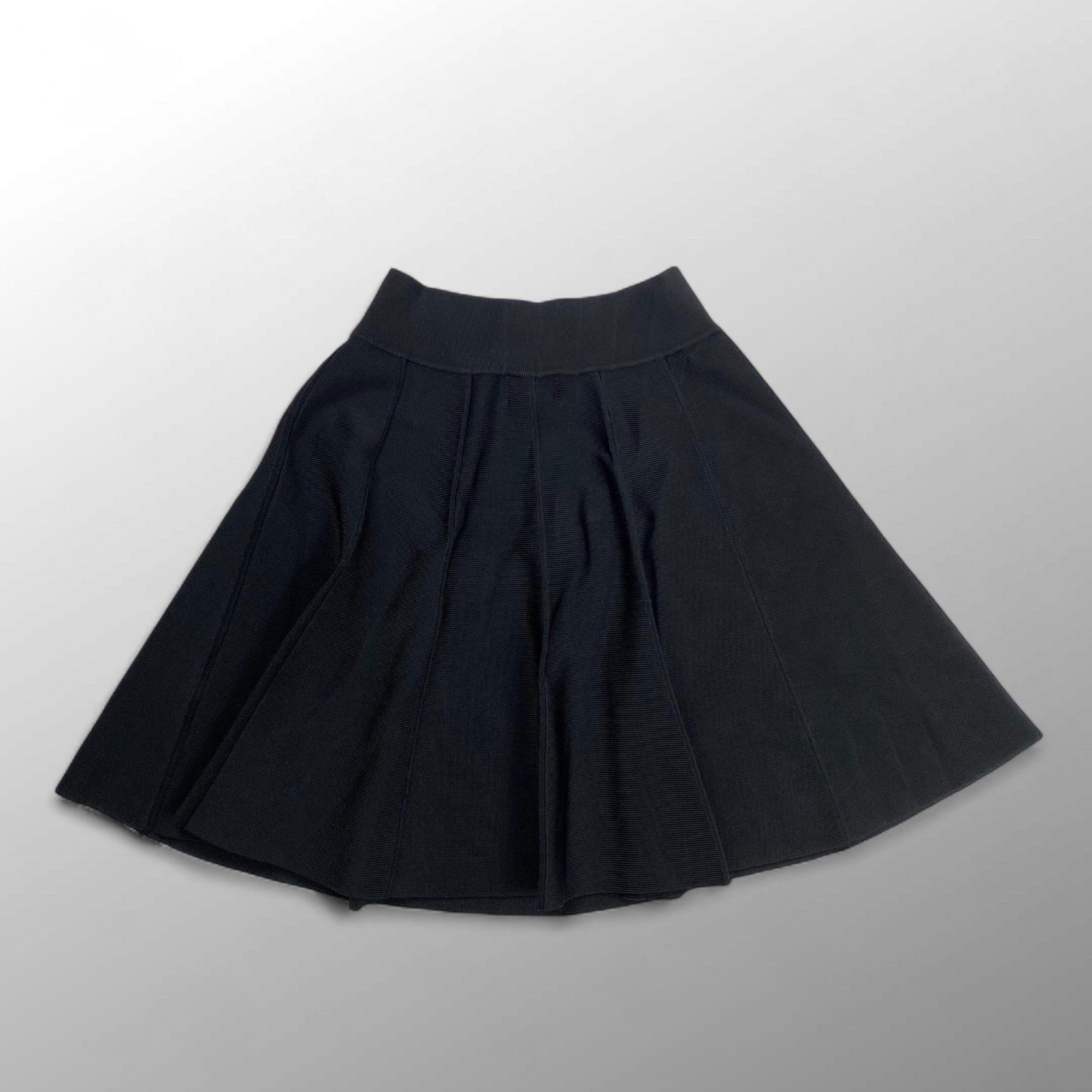 seed HARITAGE シード ヘリテージ / ニットミニスカート ブラック オーストラリア発 参考定価：12,000程度