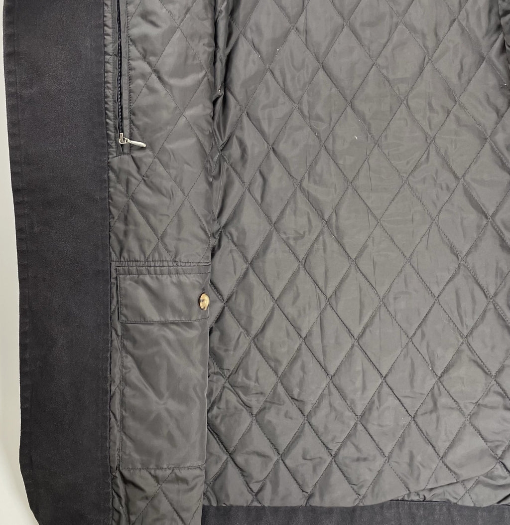 McGREGOR マクレガー / スウェードタッチスポーツジャケット ブラック SIZE：LL