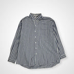 VINTAGE ヴィンテージ / GEOFFREY BEENE オンブレ風 BDチェックシャツ SIZE:XL