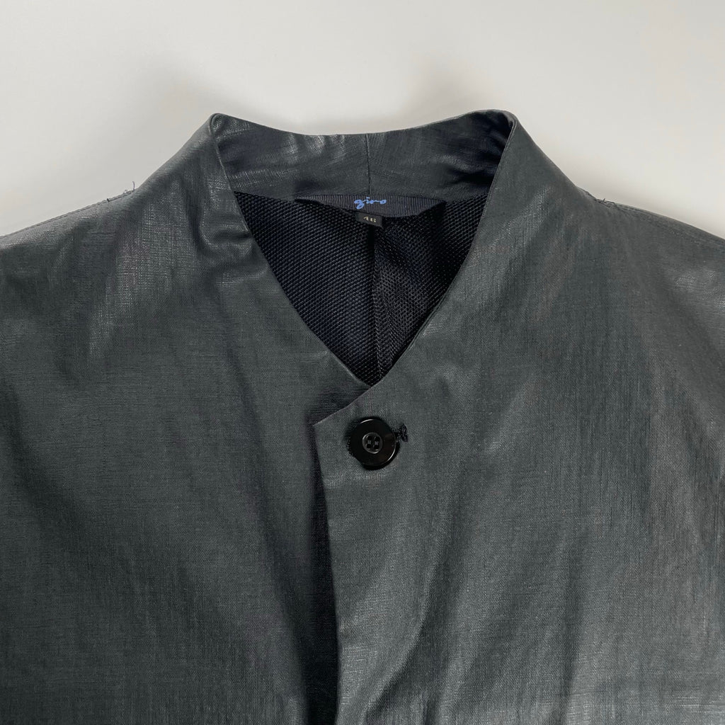 VINTAGE ヴィンテージ / コットンリネン カラーレスジャケット  参考定価：26,000程度 SIZE：46