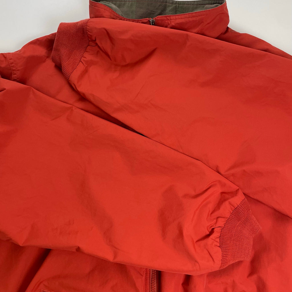 L.L. Bean エルエルビーン / ウォームアップジャケット チェック裏地 マットオレンジ SIZE:XXL