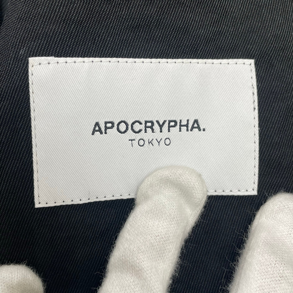 APOCRYPHA アポクリファ / Double Breasted Nylon Vest ラップベスト 参考定価：26,000+tax SIZE：1