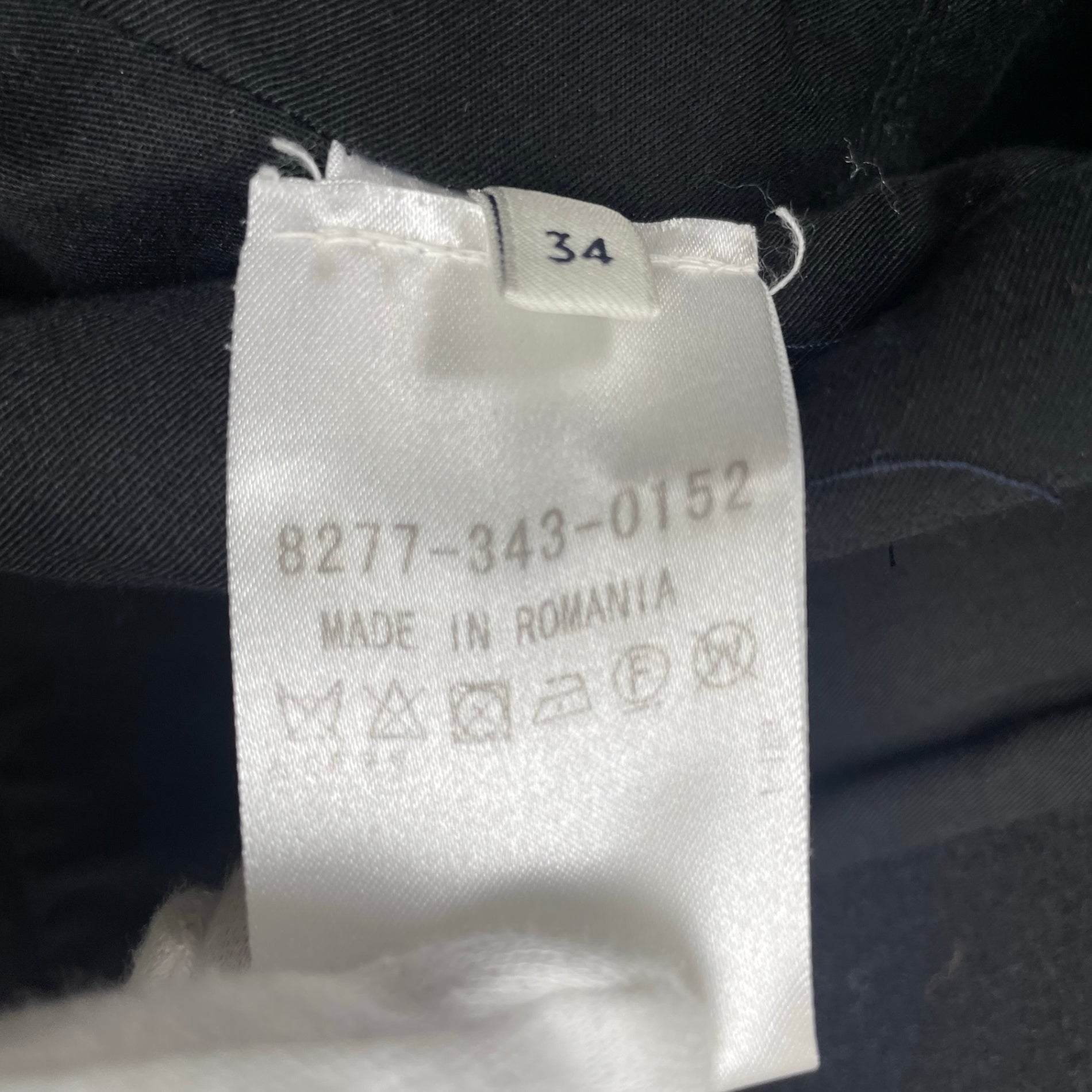 LEMAIRE ルメール / WRAP MELTON JACKET ラップジャケット ブラック 参考定価：150,000程度 SIZE:34