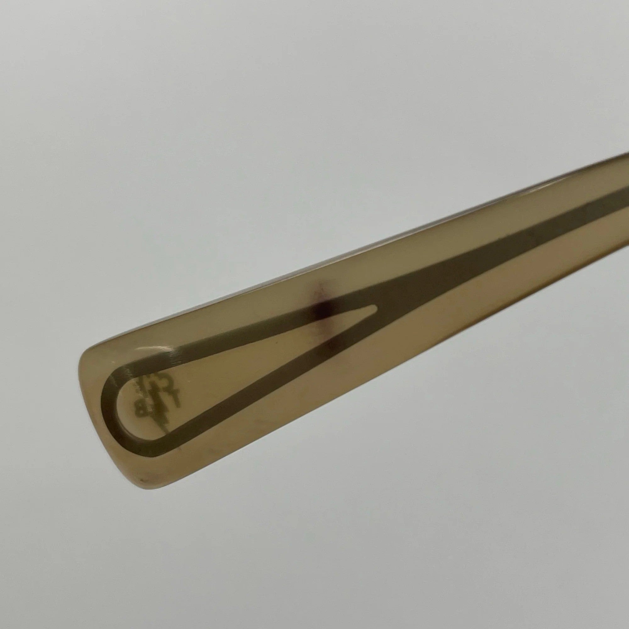 Mark McNairy x GLCO[Garrett Leight] マークマクナリ― ギャレットライト / コラボサングラス ベージュ×ライトグリーン 度なしカラーレンズ入り SIZE:46□23