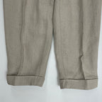 BEAMS PLUS ビームスプラス / 2プリーツリネンパンツ 未使用品 参考定価：16,000+tax SIZE:XS