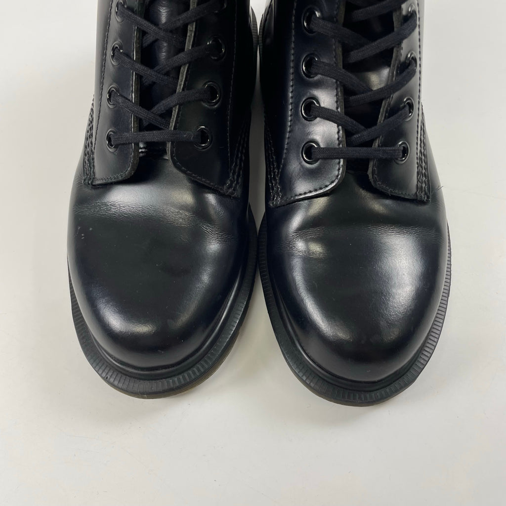 Dr. Martens / 英国製 PASCALブーツ オールブラック  Pascal Boanil Brush 参考定価：50,000程度 SIZE:UK3