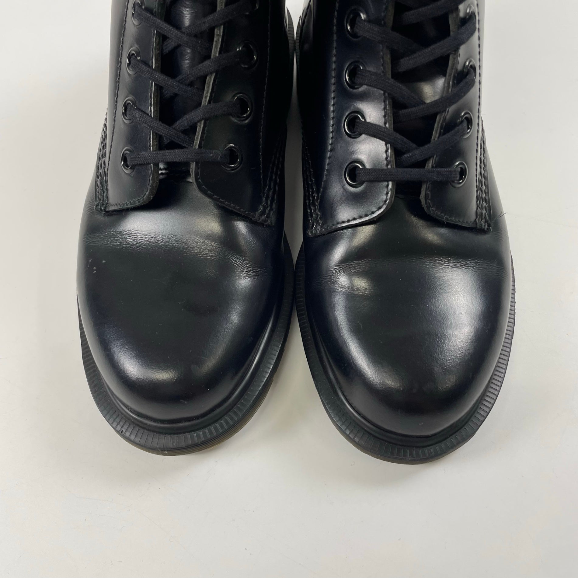 Dr. Martens / 英国製 PASCALブーツ オールブラック  Pascal Boanil Brush 参考定価：50,000程度 SIZE:UK3