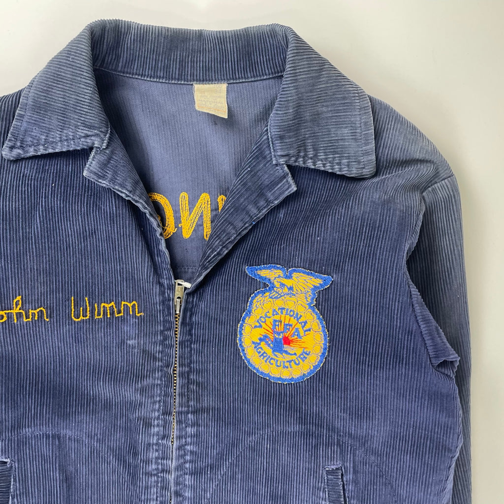VINTAGE ヴィンテージ NATIONAL FFA / 5-60s ファーマーズジャケット ネイビー SIZE:34