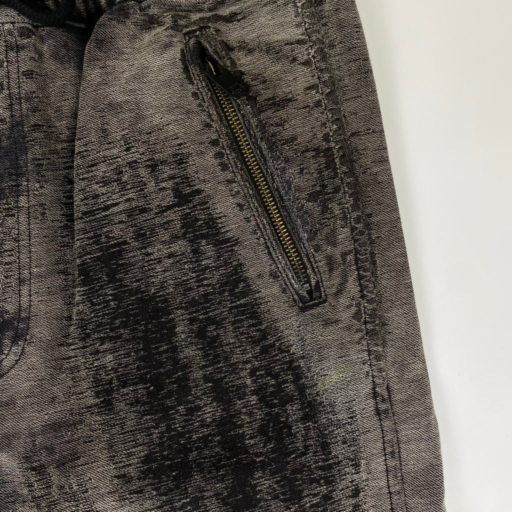 DIESEL ディーゼル / ヴィンテージ加工 ジャガード ジョグジーンズ Y2K 襤褸 SIZE：28