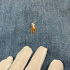 Polo RALPH LAUREN / ワイドショートデニムシャツ 参考定価：28,000程度 SIZE:S