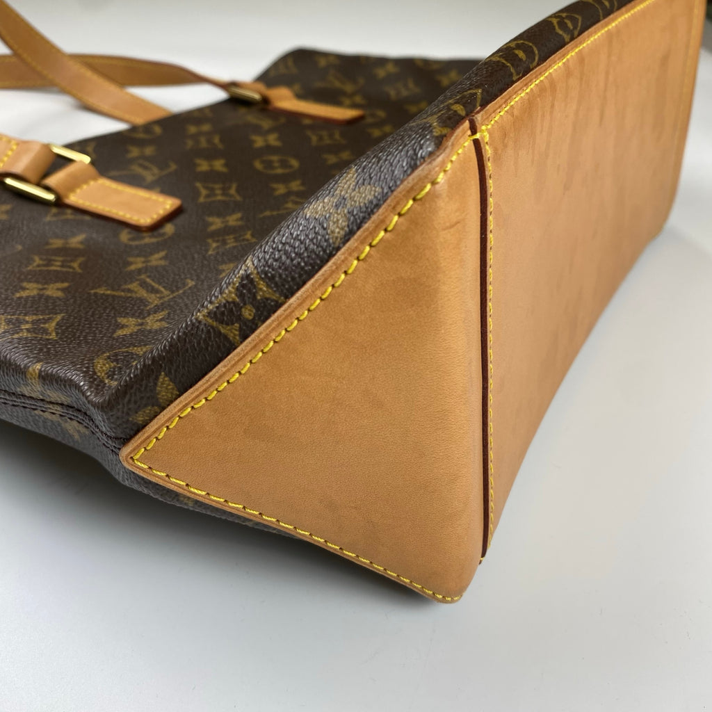 【鑑定済 美品】 LOUIS VUITTON ルイヴィトン / カバピアノ M51148 トートバッグ モノグラムキャンバス ブラウン 茶
